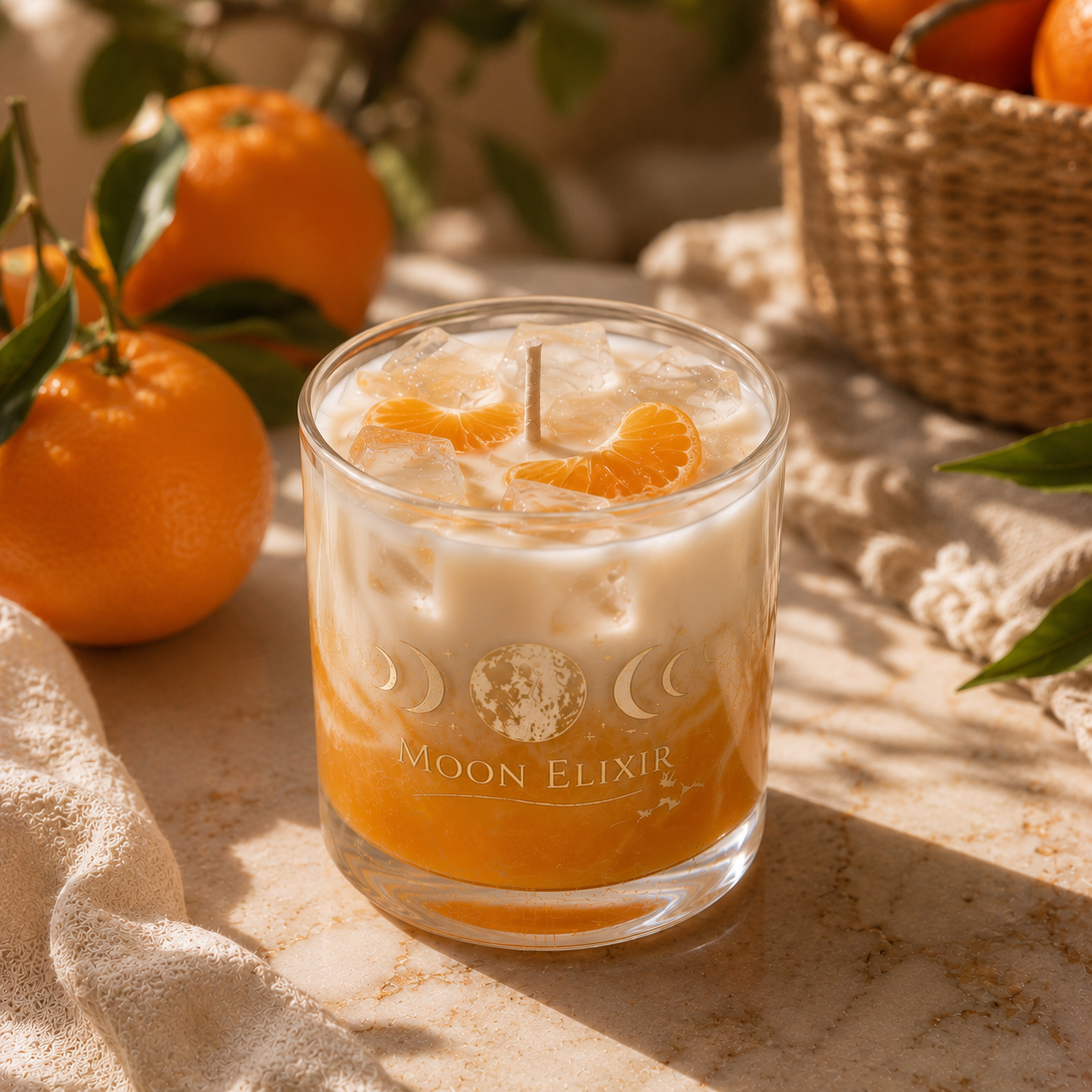 Orange cocktail candle 🕯 🍊
